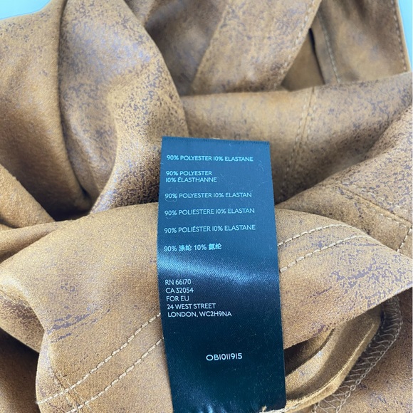 Free People Camel Rumi Ruched Mini Skirt NWT - Picture 10 of 10